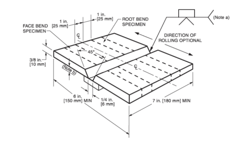 Welder's Performance Test per AWS D1.1 on 3/8" Steel